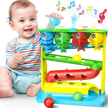 (Net)Drop Ball Baby Toy With Light And Sound