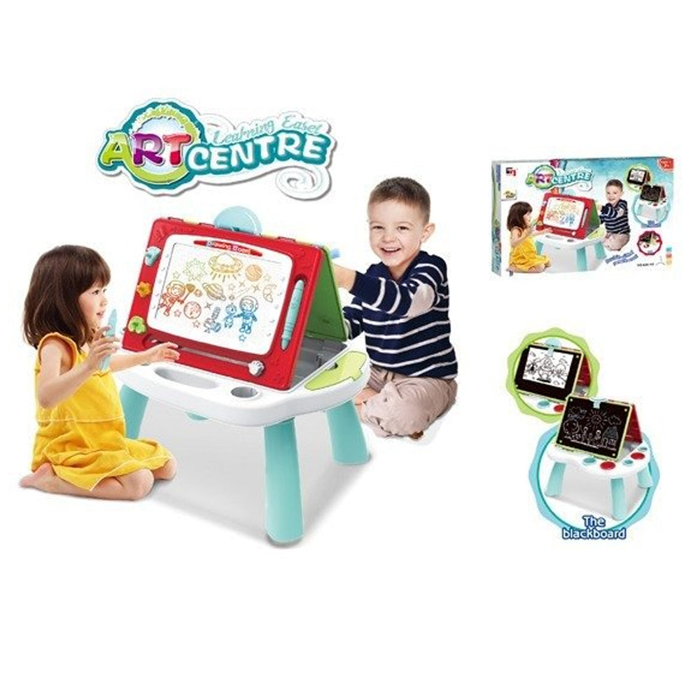 (Net) Double-Sided Magnetic Drawing Table - Interactive Educational Toy for Kids