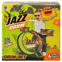 (Net)4 Combo Pieces Drum Set for Kids