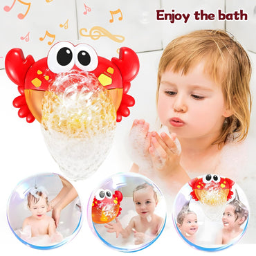 Crab Bubble Machine Baby Bath Toy