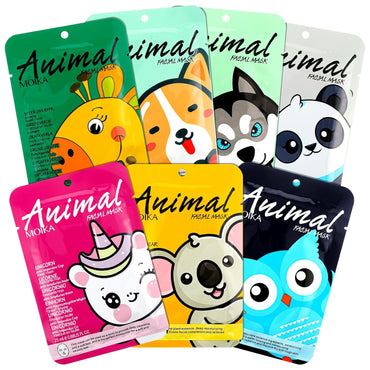 (NET)  1 Pc Animal Adults Sheet Mask 25ml  / 513706 / 513713