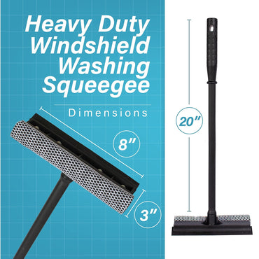Duty Windshield Washing Squeegee, Home & Car Window Squeegee