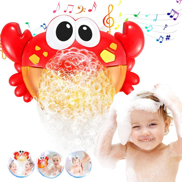 Crab Bubble Machine Baby Bath Toy