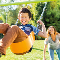 (Net) Intex  44120 Swing For children 2 pieces Face to Face swing Colors 251x254x211cm