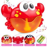 Crab Bubble Machine Baby Bath Toy