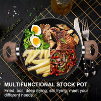 Stewpot Granite Non Stick Stone  27x27x10 cm