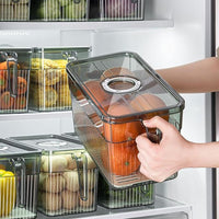 (Net) Refrigerator Storage Containers - Keep Your Food Fresh, Organized, and Within Reach