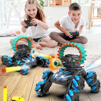 (Net)Remote Control Tank Shooting Foam Darts