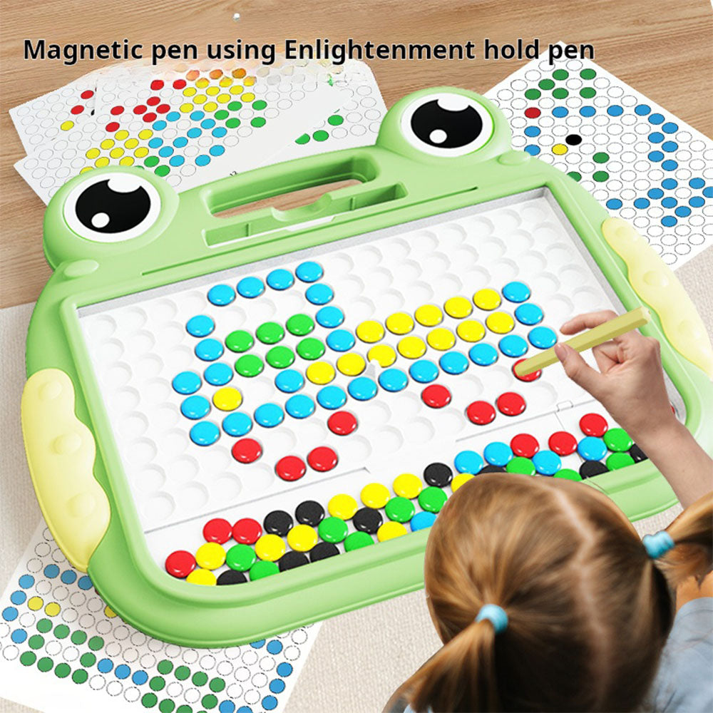Magnetic Drawing Board for Kids Large Doodle Board With Magnet Beads And Pen Educantional Toys