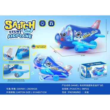 Electric Auto-Spinning Stunt Flight Aircraft