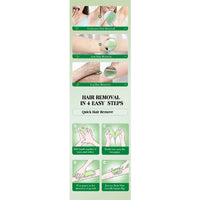 (NET) Green Tea Natural Wax Strips Paper Depilatory Body Wax Strips Hair Removal/012001