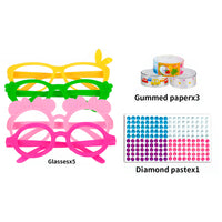 Ultimate 3-in-1 DIY Manicure, Braiding, and Jewelry Set - Unleash Your Creative Style