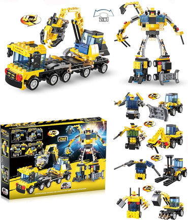 Building Blocks Car Pullback Type 10 Models