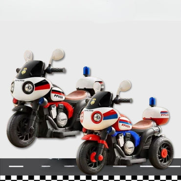 (Net) Kids Ride On & Remote Control Police Bike / 25KR-056