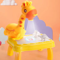 Kids Educational Projection Drawing Board - Learning Doodle Set