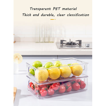 Multifunctional Transparent Kitchen Food Storage Refrigerator Container