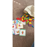 155PCS WOOD PATTERN BLOCKS / KM-16 / MG15