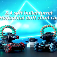 (Net)Remote Control Tank Shooting Foam Darts