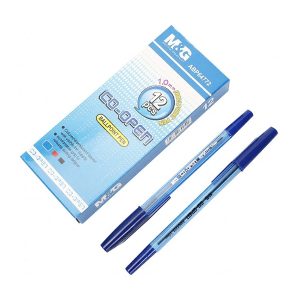 (NET) M&G Ball Pen Blue 1.0mm