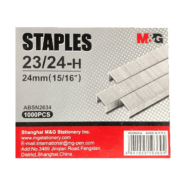 (NET) M&G heavy duty staples 23/24 / 2634