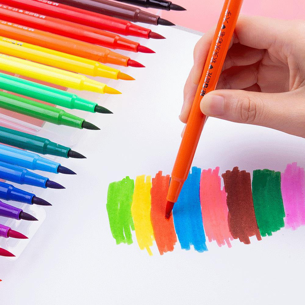 (NET) M&G Soft Brush Water Color Pen Washable / 24 colors