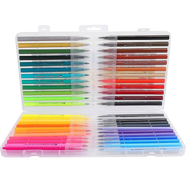 (NET) M&G Soft Brush Water Color Pen Washable / 48 colors