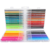 (NET) M&G Soft Brush Water Color Pen Washable / 48 colors