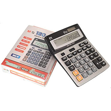 (NET) M&G 120 Steps Check & Correct Calculator 12 Digits Two Way Power MGC-10