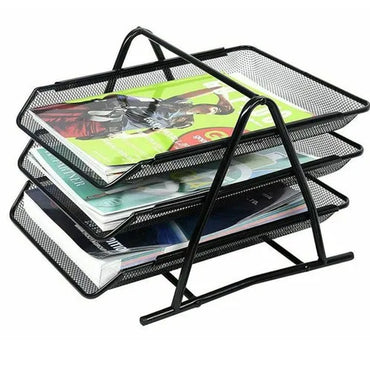 (NET) M&G  document tray 3-Tier metal /  94754