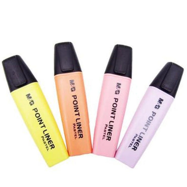 (NET)M&G Highlighter Pastel x 4 pcs