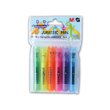 (NET) M&G Cute "JURASSIC PARK" Mini Fruit Scented Highlighter