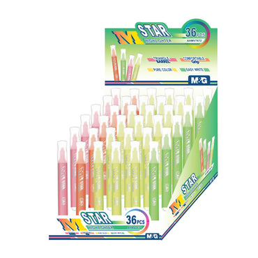 (NET) M&G Triangle Shape Highlighter display Chisel Tip