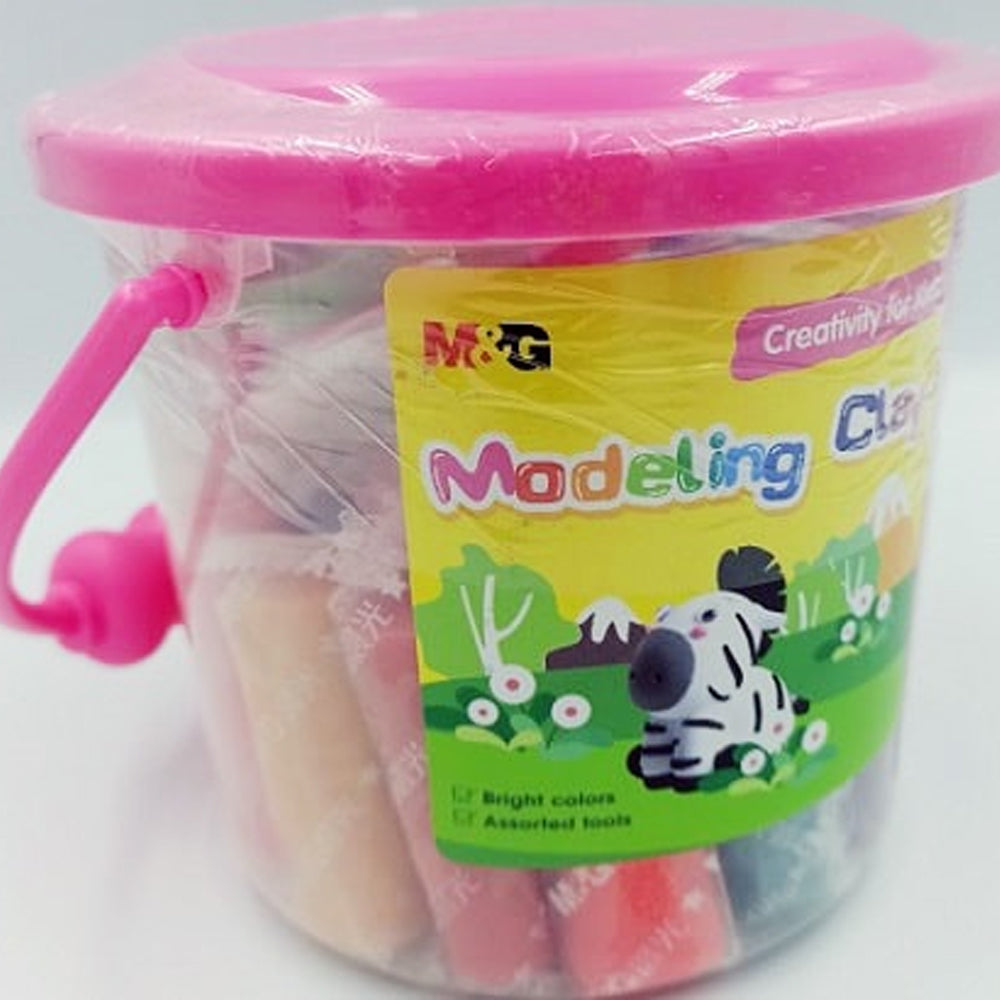 (NET) M&G Modelling Clay 24 colors PP Drum Package