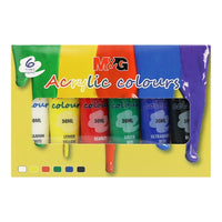 (NET) M&G  Acrylic Paint Set of / 6 colors