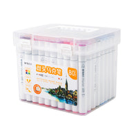 (NET) M&G Double-tip Triangle Art Marker / 80 colors
