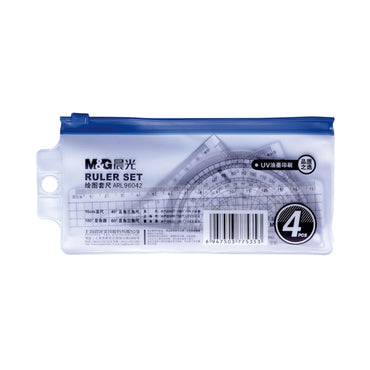 (NET)M&G Plastic PS Ruler Set 4pcs / 775353