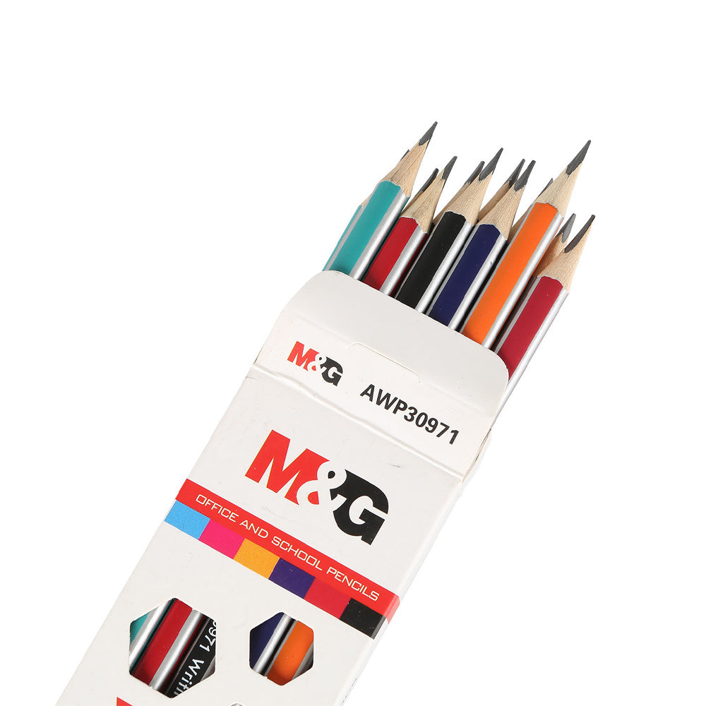 (NET) M&G Pencil with eraser triangle HB