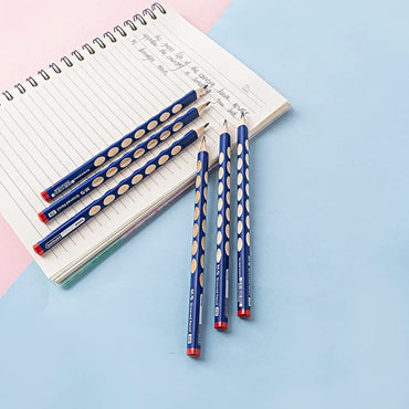 (NET) M&G Pencil jumbo triangle Easy Start Ergonomic Hole Design 2B