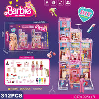 (Net) Barbie Doll Villa Set
