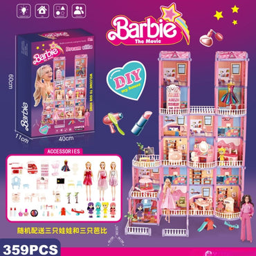 (Net) Barbie Doll Villa Set