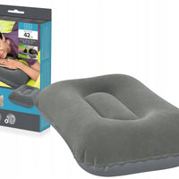 (Net)Inflatable Travel Tourist Pillow Velvet