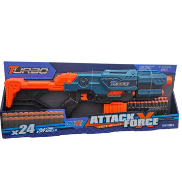 Attack Force 53cm Soft Bullet Blaster Toy