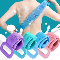 Body Silicone Brush Scrub Body Exfoliating Back Sponge