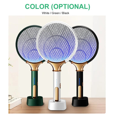 (NET) Mosquito Bat Household Lamp Rechargeable Electric
