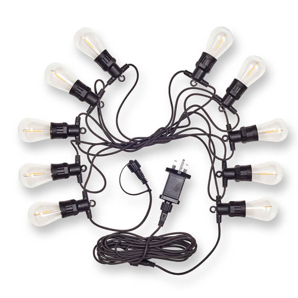 (Net) Led 10M 20 White Warm  Lights