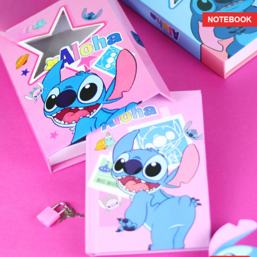 Stitch Book With Lock