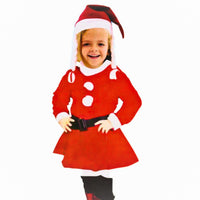 Santa Girls Costume