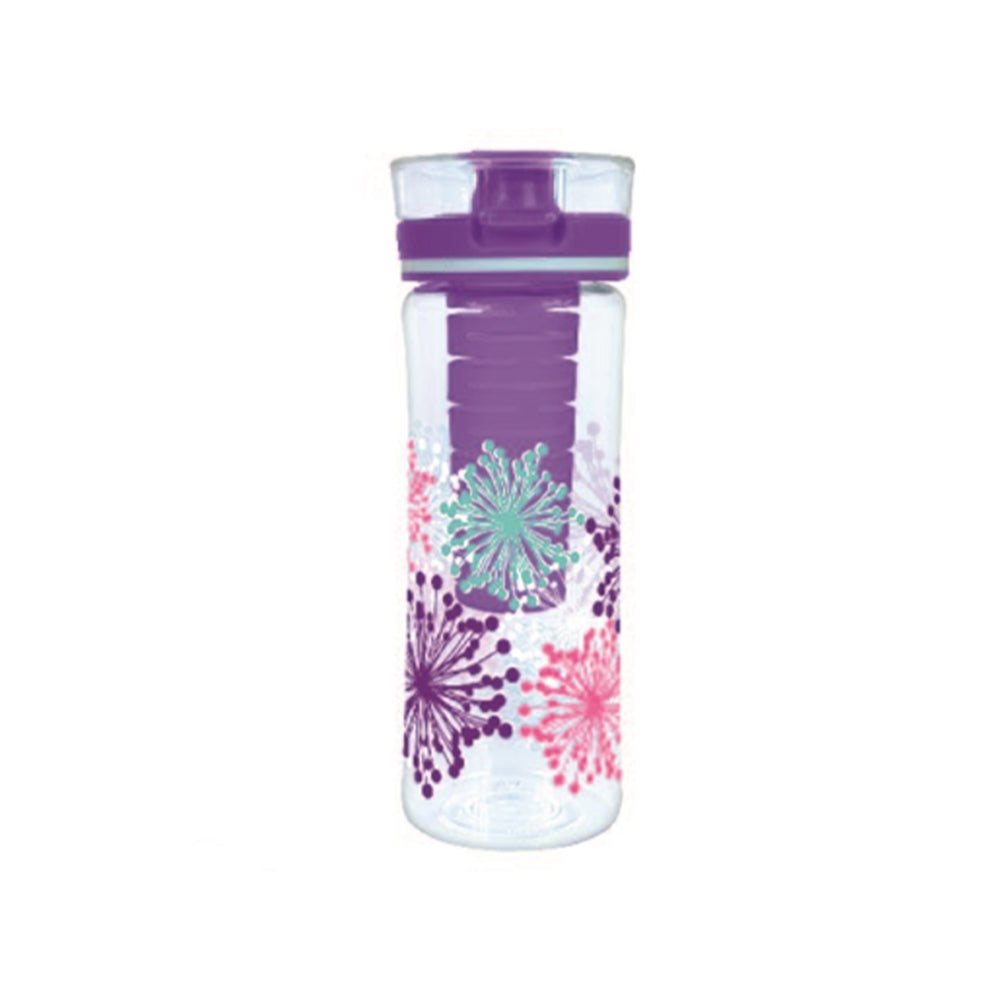 (NET) Mug Tritan infuser purple bottle 0.83 L