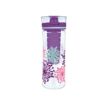 (NET) Mug Tritan infuser purple bottle 0.83 L