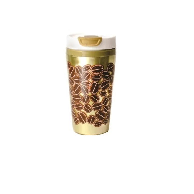 (NET) Mug callisto printed brown coffee 0.47 L